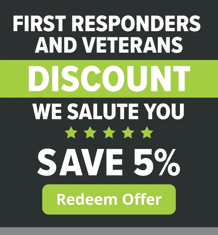 Veterans discount graphic