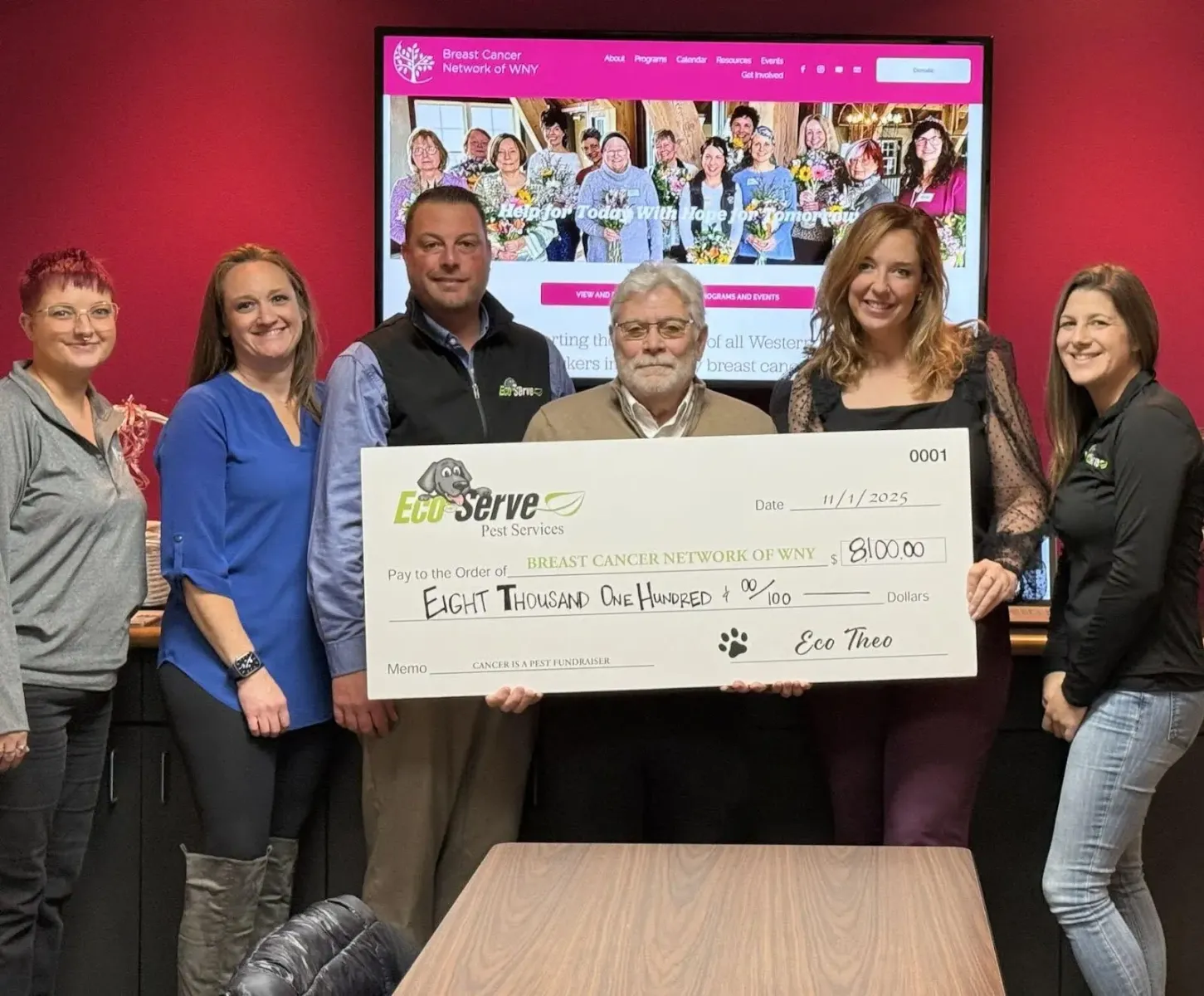 eco serve breast cancer awareness