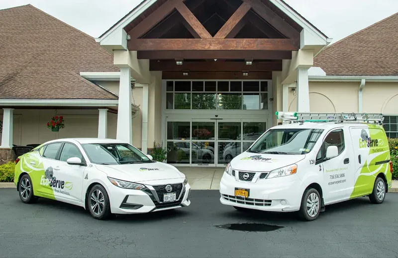 Eco Serve fleet on vehicles