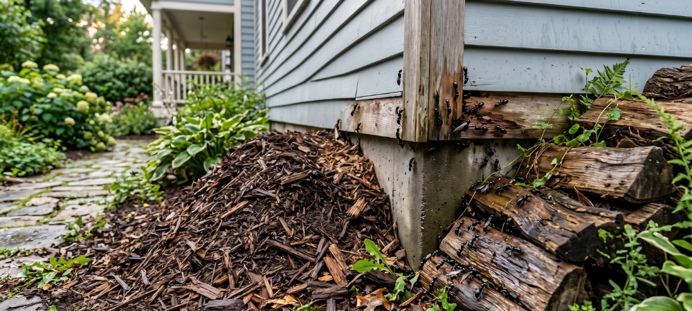 Landscaping carpenter ants